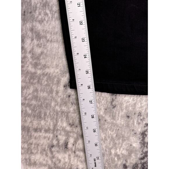 New SPANX Jeans 2X Womens Ankle Skinny Clean Black Denim Plus Size - Picture 5 of 7